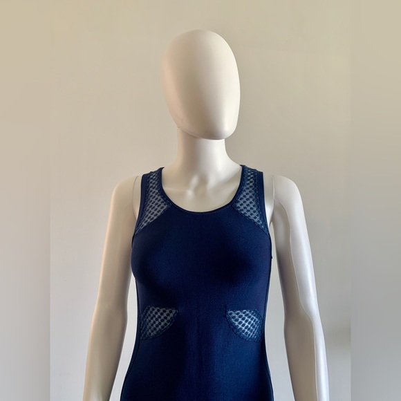 NWOT Marciano Jacy Bandage Dress in Aegean Blue - Picture 2 of 6